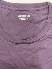 GoodThreads Men’s Purple Short Sleeve Crew Neck Comfort T-Shirt s XXL