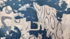 Huk Men’s XXL L/S Performance Fishing Shirts Black Camo & Blue Camo Lot 2