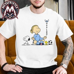 Peaceful Viking Erling Haaland Meditating Cartoon Unisex T Shirt