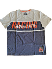 New Red Bull + KTM Racing Navy & Gray XL T-shirt. 23″ x 28.5″. Cotton Blend.