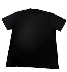 Louis Vuitton Men’s Black Embroidered Logo Tee Size L 100% Cotton Made In Italy