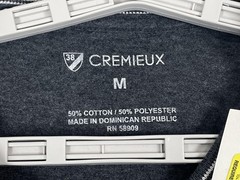 Cremieux Shirt Mens Medium Gray Long Sleeve V-Neck Tagless Tee T-Shirt Jersey