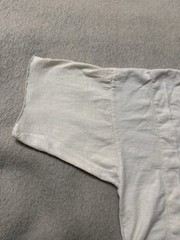 Vintage 30s 40s Paneled White Blank Tee Jersey All 100% Cotton 20.5x27x28 Rare