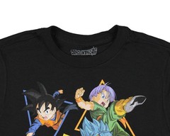 Dragon Ball Z Super Boys’ Character Triangle Design Graphic Print T-Shirt