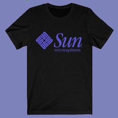 Sun Microsystems Company Men’s Black T-shirt Size S-3XL