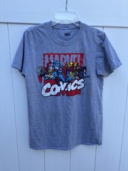 Marvel Comics Superhero Graphic Tee MENS SMALL