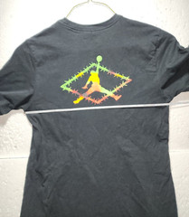 Michael Air Jordan T-Shirt Men Small Nike Basketball Jump man Retro Athletic