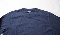 Lands’ End Men’s Super-T Long Sleeve T-Shirt BL1 Radiant Navy Large (US: 42-44)