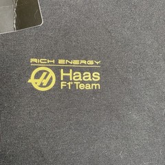 Haas F1 Team Shirt Mens XL Black Polo Logo Rich Energy Formula 1 Racing NWT
