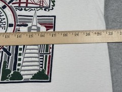 San Franscisco Shirt Adult Large White Fisherman Wharf California Ocean Beach