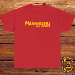 New Mossberg Arm Yourself Logo Black/Sport Grey/White/Navy/Red T-Shirt S-5XL