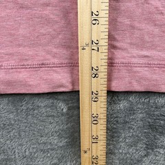 Public Rec Men XL Go-To V-Neck T-Shirt Pink Mauve Heather Pima Cotton Tencel Tee
