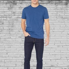 SOCKS’NBULK 12 Pack Bulk Mens Cotton Crew Neck Short Sleeve T-Shirts Mix Colors