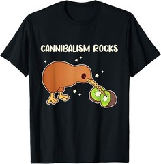 Kiwi Eating Kiwi – Sarcastic Kawaii Kiwi Lover T-Shirt