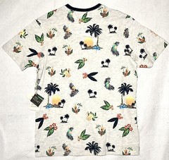 Free Planet Men’s T-shirt Tropical Island Hawaiian Graphic Crew Neck Medium NWT