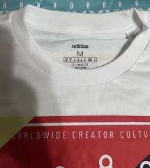 Adidas Graphic Short Sleeve T-shirt White NWT Men’s Medium
