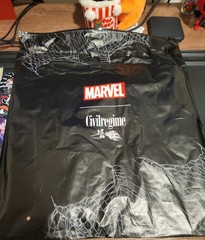 Civil Regime x Spider-Man Weight Of Power American Classic Oversized Tee-Medium