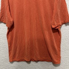 Tommy Bahama Mens Short Sleeve T Shirt Sz 2XL? Orange Crewneck Textured Pattern