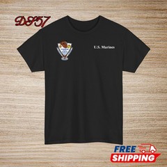 1st Battalion 24th Marine Regiment USMC Small Logo T-Shirt S to 5XL Made In USA