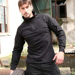 Men’s Hiking T-Shirt Outdoor Casual Work Hiking Tee Training Long Sleeve Shirts