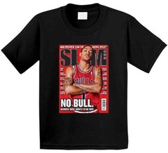 Slam Magazine Issue 143 Derrick Rose Popular Basketball Magazine Grunge Look T S