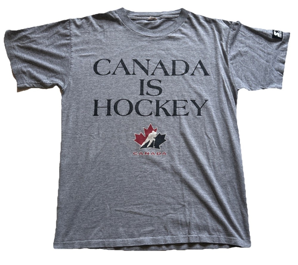 Vintage Starter Canada Is Hockey Shirt Size Medium