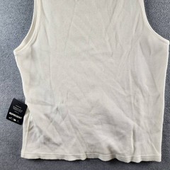 Represent Sleeveless Pullover Sweater Vest Men’s L White Crewneck Pullover Style