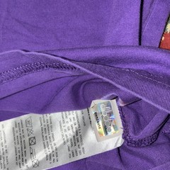 DIADORA Purple TEE SHIRT Sz M Used Clean No Returns