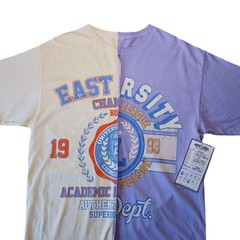 Trust The Universe Mens T Shirt Size M Varsity University Purple Split Tee