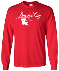 Bossier City Louisiana T-Shirt Long Sleeve Graphic tee