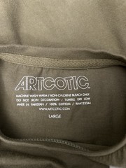 Artcotic x Dalek Space Monkey Graphic Tee Shirt Olive Green Men’s Large L