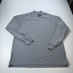 Footjoy Shirt Mens Extra Large XL Gray Turtle Neck Lightweight Stretch Golf