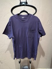 Goodthreads Shirt Mens Extra Large Dark Purple Short Sleeve Shirt
