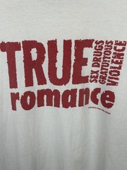Vintage 90s True Romance 1995 Sex Grugs Movie T shirt Size XL