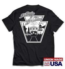 UNION-MADE IN USA – LIRR LONG ISLAND RAILROAD DE30AC T-SHIRT PRR PENNSY