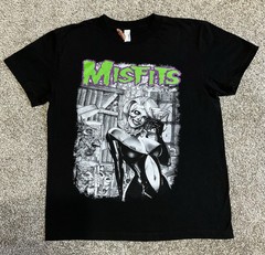 Misfits Black T-Shirt Music Band Punk Rock Grunge Suna Platinum L Streetwear