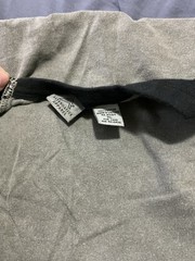 Alternative Apparel Men’s XL Gray/Black Colorblock Raglan 3/4 Sleeve Crew Tee
