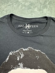 Halloween 2 Michael Myers Black T Shirt Size Small Face Mask Horror RARE S/S EUC
