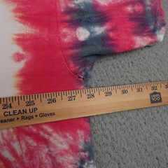 Vintage Underdog Shirt Mens 2XL Red Tie Dye Never Fear MMA Dog Cage Fighting