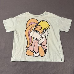 Lot Of 5 T-Shirts Girls 12/14 Nike Guess Hollister Zara Looney Tunes Logo Casual
