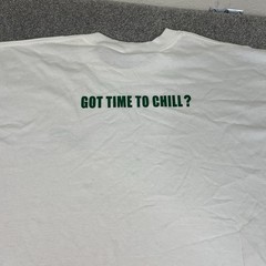 Dr. McGillicuddys T Shirt Mens XL “Got Time To Chill?” Vintage Y2K Bartender