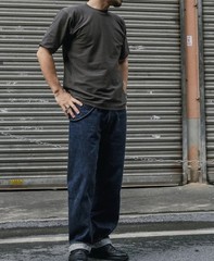 10.6 oz Reverse Weave T-Shirt – Dark Gray Bronson Mfg. Co. M🇺🇸USA SHIP
