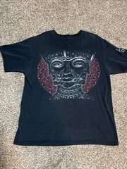 Vintage 2007 TOOL T Shirt 10,000 Days Tour Los Angeles Red Eyes Black XLarge