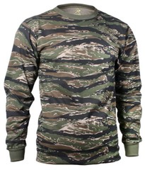 Rothco Long Sleeve Camo Shirt – Tiger Stripe