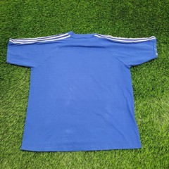 Vintage 80s Almenda Bobcat Shirt L/XL 21×25 Blue Elementary