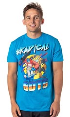 Transformers Men’s #Radical Bots More Then Meets The Eye Graphic T-Shirt