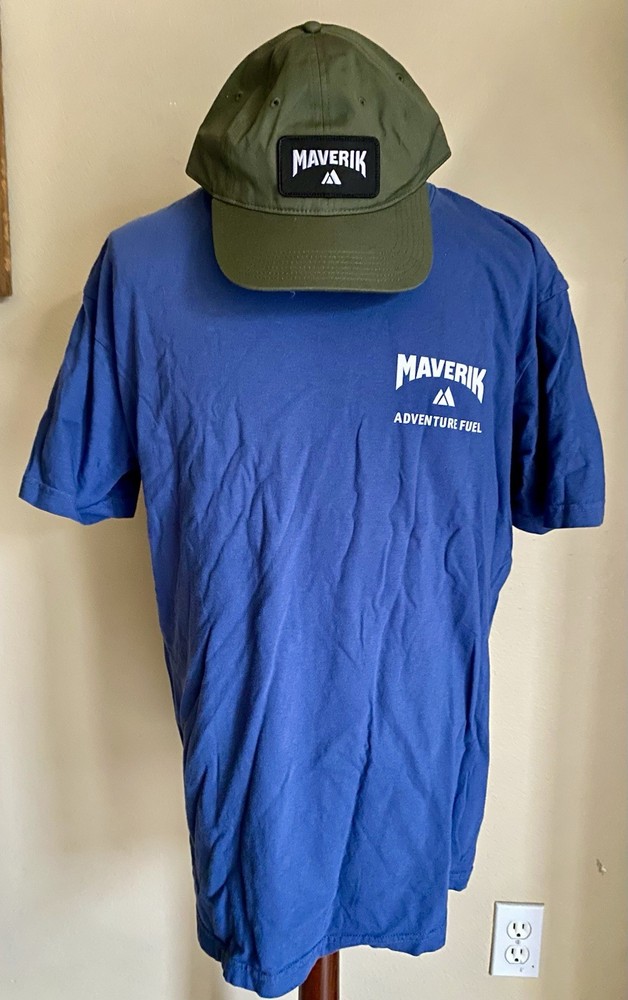 Maverik Gas Station Adventure Fuel Comfort Colors Shirt & Hat KUM & GO CASEY’S