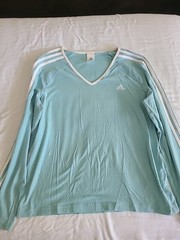 ADIDAS Long Sleeve HAS 2 SPOTS ON RF Please Look!