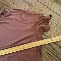 Kuhl Touch Mens Tee Shirt XL Orange Short Sleeve Logo Organic Cotton Outdoor