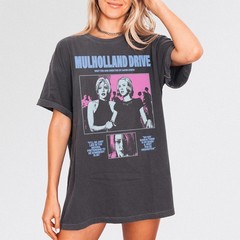 Mulholland Drive David Lynch Inspired Retro Unisex Graphic T Shirt Vintage